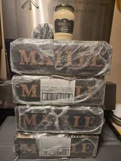 Gourmet Maille Imported French Mayonnaise / Original & Spicy Jars Set
