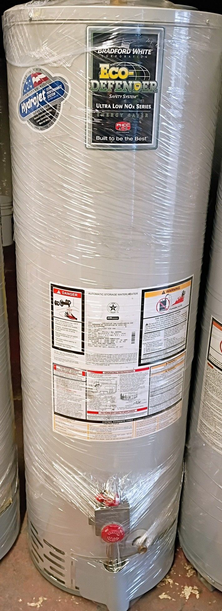 Bradford White Water Heater 40gl