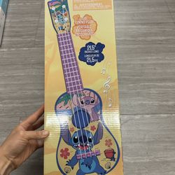 NWT Disney Stitch kids Guitar 