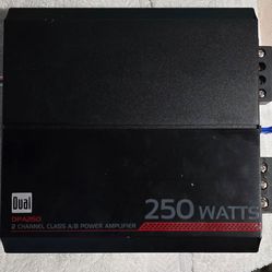Dual Amplifier 250 watts