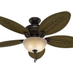 3 Hunter Grand Cayman 54” Indoor /Outdoor Ceiling Fans # 54050.