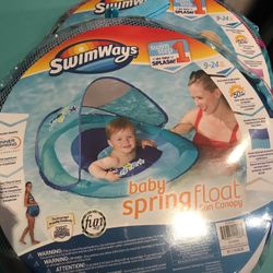 New baby spring float sun canopy- Pink Available 