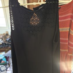 Women’s plus size business, casual black shirt