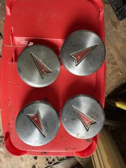 Pontiac Wheel Centers
