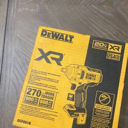 Dewalt 20V 1/2” Impact Wrench*New