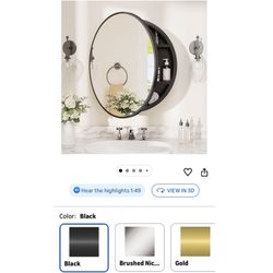 Medicine Cabinet Mirror