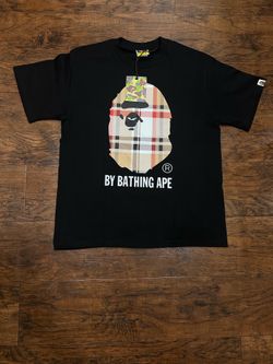 Burberry x Bape Black Tee