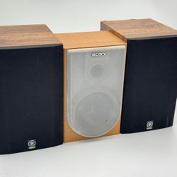 🎧 Home Audio Speaker Bundle – Yamaha + Sony – Quality Sound You Can Feel 🔊