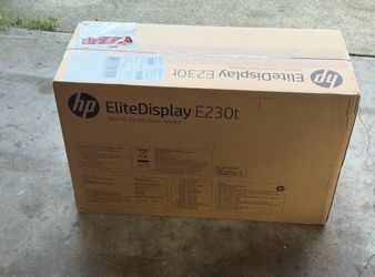 HP Elite Display E230T 23” Monitor
