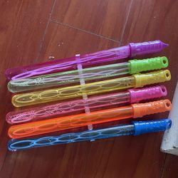 Colorful Bubble Wands Set