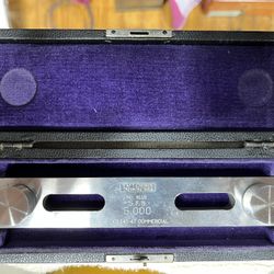 Taft Pierce 5” Sine Bar with Case
