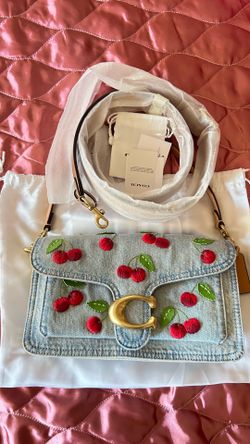 Coach Tabby Shoulder Bag 26 With Cherry