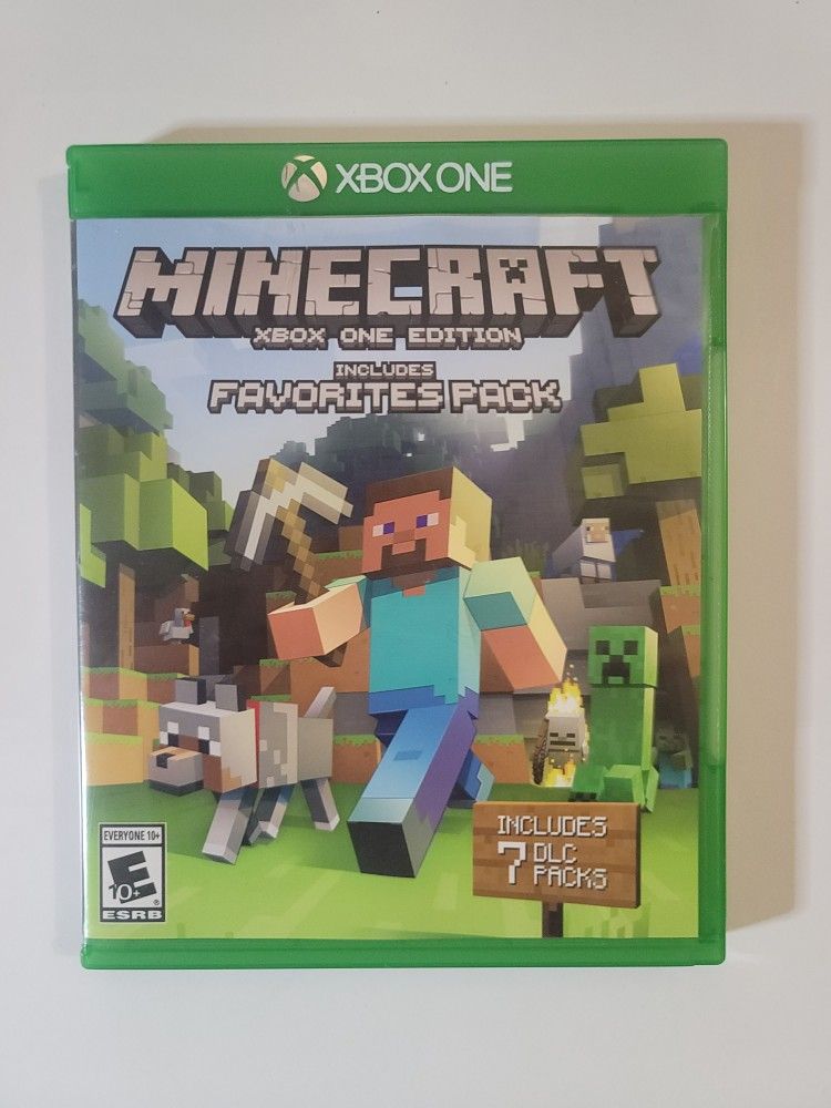 Xbox 1 Xbox X Game.. Minecraft !!!