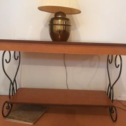 Decorative entry way table