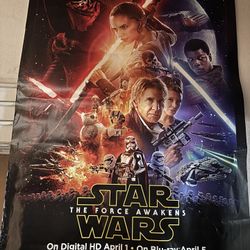 Star Wars The Force Awakens 2015 Poster 