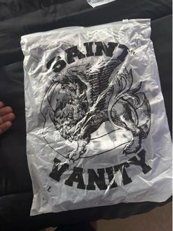 Black saint vanity shirt L