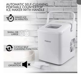 Igloo Self Cleaning Ice Maker 
