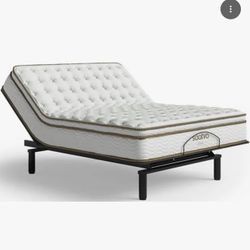 Twin Metal Frame Adjustable W Remote Control 