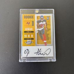 2017 Panini Contenders GOLD RPS Championship Ticket /10 OJ Howard Rookie Auto RC