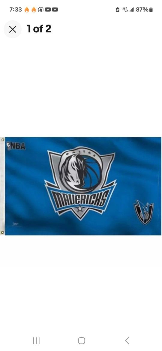 Dallas Mavericks Mavs Flag Banner New 3x5 Feet Tail Gate Game Man Cave  Dorm