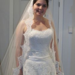 Priscilla of Boston Wedding Dress NEW NEVER WORN