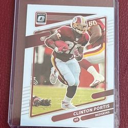 2021 Donruss Optic #6 Clinton Portis Washington Redskins