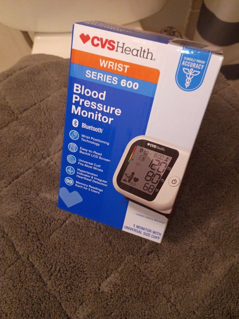 Blood Pressure Monitor (Wrist Series 600) NIB