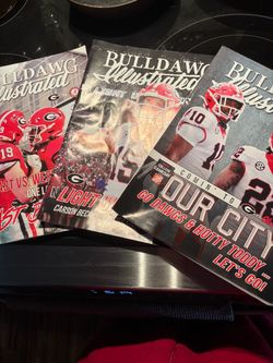 Bulldawg Illustrated Georgia Bulldogs Magazine Lot