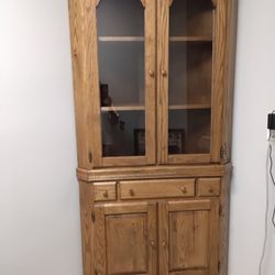 Oak China Cabinet