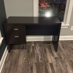 Dark Wood Desk