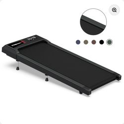 WELLFIT 10% Incline Walking Pads with Handle Bar for Home Office Apartment, Small Under Desk Treadmills with Hiking Climbing Mode for Efficient Fat-Bu