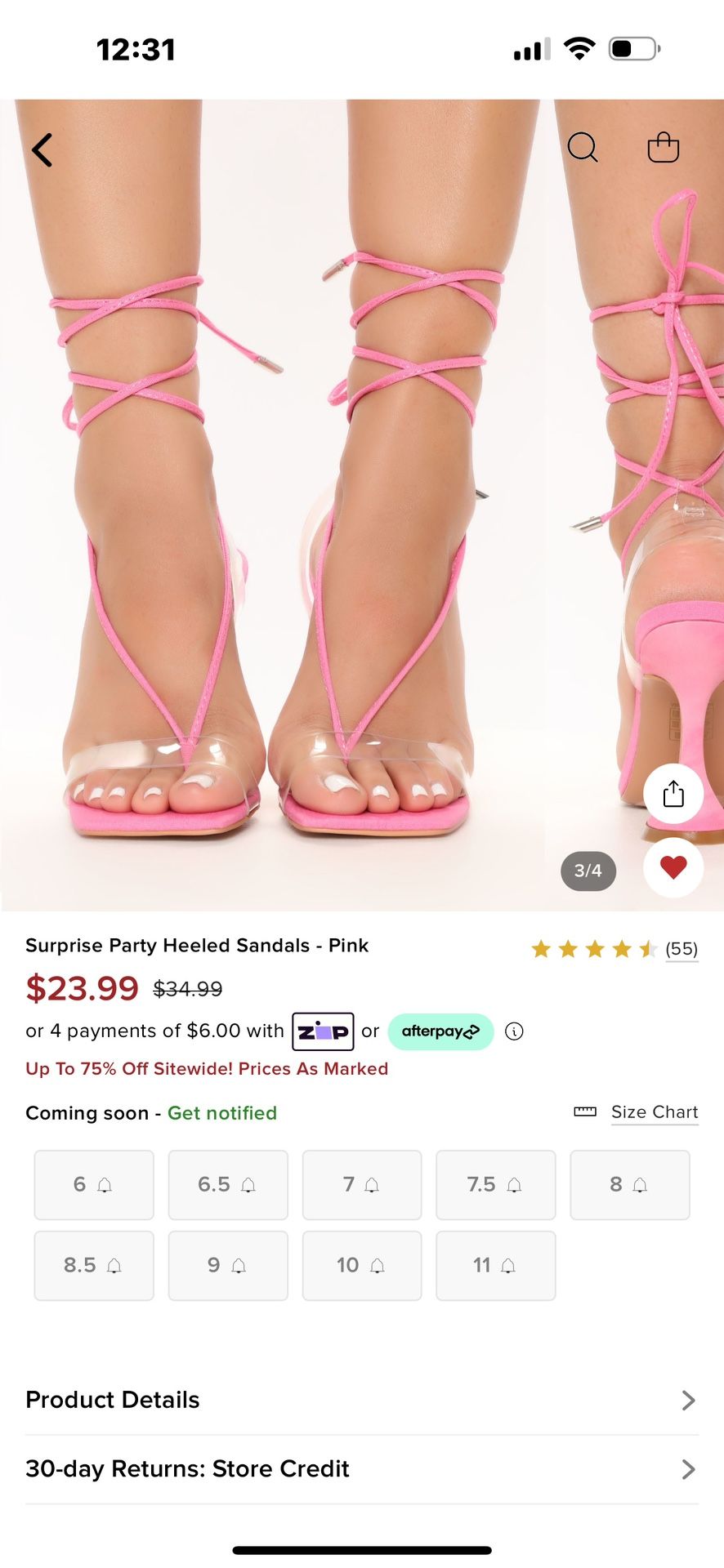 New Pink Heels Fashion Nova