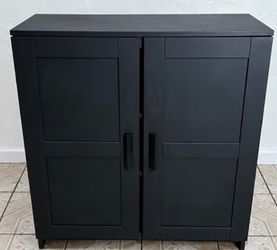 Price Negotiable - Black Small Cabinet