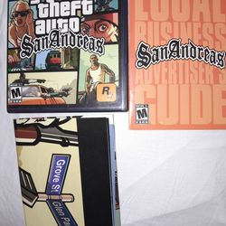 PS2 GTA San Andreas Game