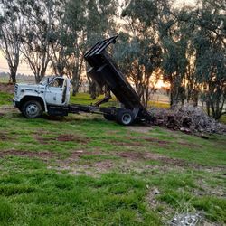 86' GMC FLAT BED DUMP TRUCK 