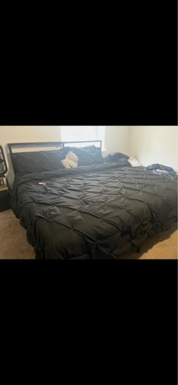 King size bed frame