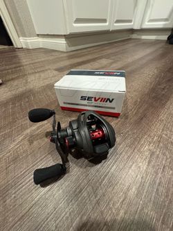 (Murrieta) New Sevinn 181 lefty Baitcasting fishing reel.