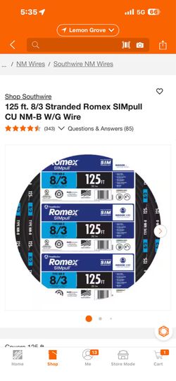 Stranded Romex SIMpull wire