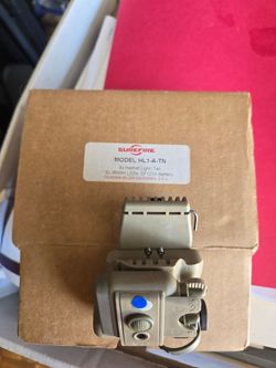 Surefire Helmet Light.  Model HL1-A-TN