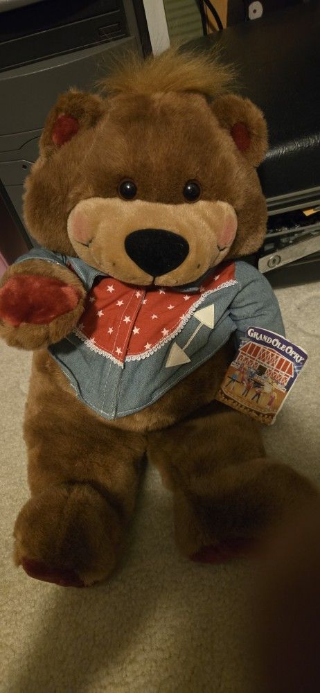 Grand ole Opry collectible bear