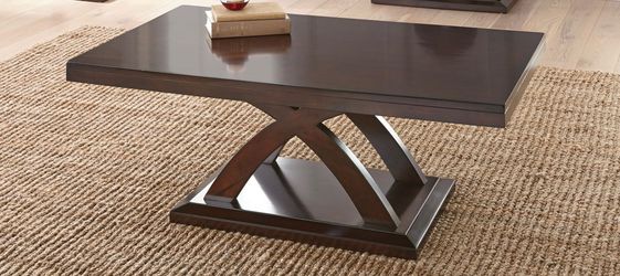 Steve Silver Jocelyn Cocktail Table (Espresso Cherry Finish)