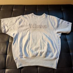 Vintage Champion Short Sleeve Sweatshirt Villanova 