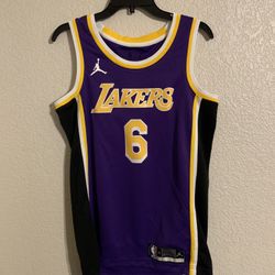 Nike Lebron James LA Lakers Statement NBA Swingman Jersey 