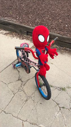 16” Huffy Spider-Man with training wheels
