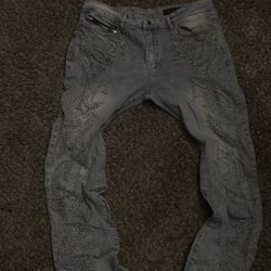 Rockstart Original Blue Stacked Jeans