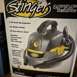 open box wet dry vacuum 