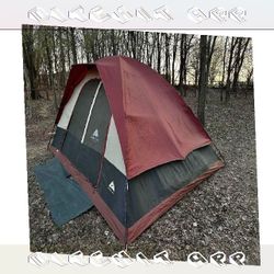 Mobile Camping Tents Adventure Calls in the Wild Outdoors bank pull