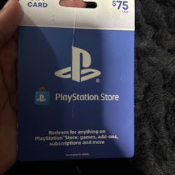 75$ PlayStation Card
