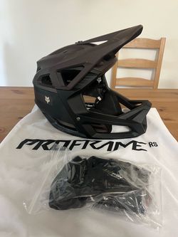 Fox Proframe RS Full Face Bike Helmet - Size Small ("Cocoa" Color)
