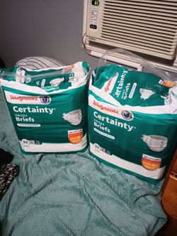 Certainty Diaper Or Briefs 32 And Package Fits 44 Up To 58 In